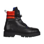 Tommy Jeans padded lace up heritage boot Black, Herr