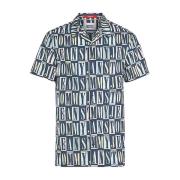 Tommy Jeans Short Sleeve Shirts Blue, Herr