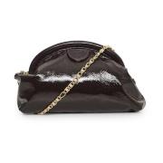 Gestuz Chaigz Patent Clutch Accessory Black, Dam