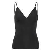 Gestuz Elegant Ärmlös Top Black, Dam