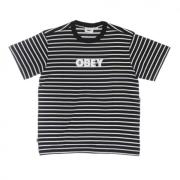 Obey T-shirt Black, Herr