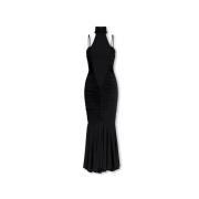Versace Jeans Couture Offshoulder klänning Black, Dam