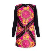 Versace Jeans Couture Tryckt klänning Multicolor, Dam