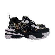 Versace Jeans Couture Logo Space Couture Sneakers - Storlek 42 Black, ...