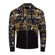 Versace Jeans Couture Herr Logo Couture Dragkedja Hoodie Multicolor, H...