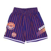 Mitchell & Ness Casual Shorts Purple, Herr