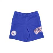 Mitchell & Ness NBA Game Day French Terry Shorts Hardwood Blue, Herr