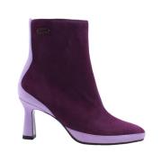 Floris van Bommel Heeled Boots Purple, Dam