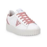 Igi&Co Taupe Enola Sneakers för Kvinnor Pink, Dam