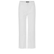 Marc Cain Klassiska Straight Jeans White, Dam
