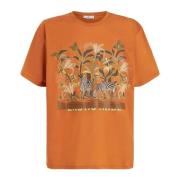 Etro T-Shirts Orange, Herr