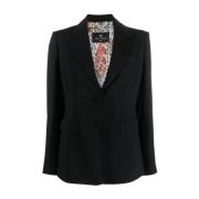 Etro Blazerjacka Black, Dam