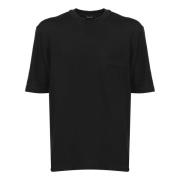 Ermenegildo Zegna T-Shirts Black, Herr