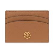 Tory Burch Korthållare med logotyp Brown, Dam