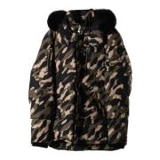 Moose Knuckles Vinterjacka, Camou-Fox Trim Black, Dam