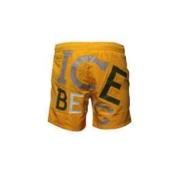 Iceberg Stiliga Boardshorts Yellow, Herr