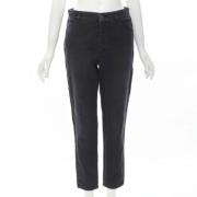 Chanel Vintage Pre-owned Bomull jeans Black, Dam