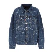 Dsquared2 Denimjacka Blue, Dam