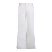 A.p.c. Wide Jeans White, Dam
