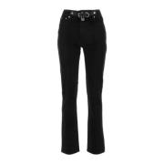 JW Anderson Svarta Denim Jeans - Stiliga och Trendiga Black, Dam