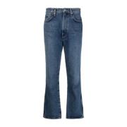 Agolde Flared Jeans Blue, Dam