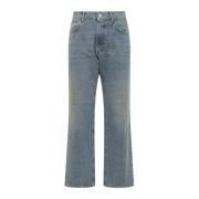 Amish Straight Jeans Blue, Herr