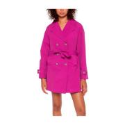 Trench & Coat Trench Coat Purple, Dam