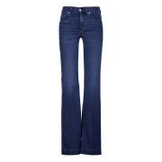 Liu Jo Flare Jeans för Kvinnor Blue, Dam