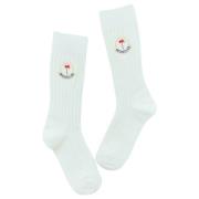Moncler Stiliga Sockor för män och kvinnor White, Unisex