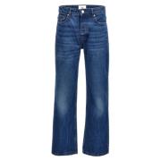 Ami Paris Flared Jeans för Kvinnor Blue, Dam