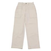 Stella McCartney Pre-owned Pre-owned Bomull jeans White, Dam
