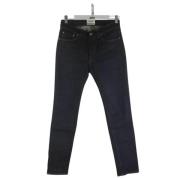 Acne Studios Pre-owned Pre-owned Bomull jeans Blue, Dam