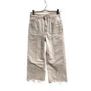Isabel Marant Pre-owned Pre-owned Bomull jeans Beige, Dam