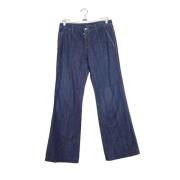 Prada Vintage Pre-owned Bomull nederdelar Blue, Dam
