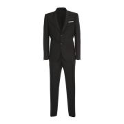 Neil Barrett Single Breasted Suits Black, Herr