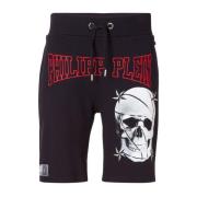 Philipp Plein Shorts sportkläder Black, Herr