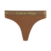 Calvin Klein Stretch String - Marrons Beige, Dam