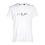 Givenchy Ikonisk Slim Fit T-shirt White, Herr