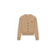 Kenzo Vintage Stil Cardigan Brown, Dam