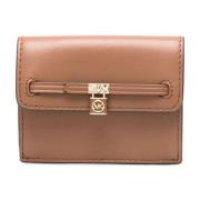 Michael Kors Brun Flap Kortfodral Plånbok Brown, Dam