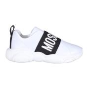 Moschino Teddy Sole Sneakers White, Dam