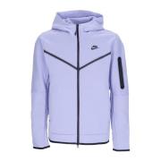 Nike Lättvikts Zip Hoodie - Sportswear Tech Fleece Blue, Herr