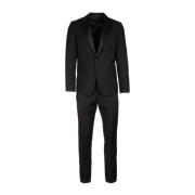 Paul Smith Elegant Enradig Kostym för Män Black, Herr