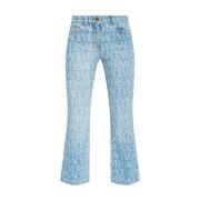 Versace Utställda jeans Blue, Dam