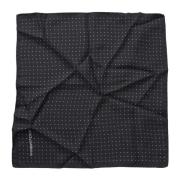 Dolce & Gabbana Silkesnäppa Handduksscarf Black, Herr