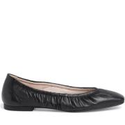 Tamaris Casual Ballerinaskor - Svart Läder, Liten Klack Black, Dam