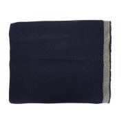 Brunello Cucinelli Varmt Cashmere Blandat Halsduk Blue, Herr