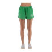 Sporty & Rich Stiliga Disco Shorts för Kvinnor Green, Dam