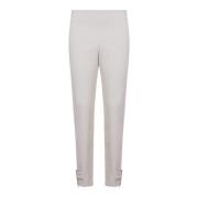 Moncler Skinny Byxor White, Dam