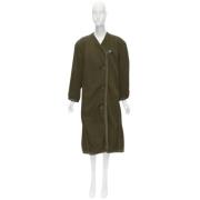 Issey Miyake Pre-owned Pre-owned Bomull ytterklder Green, Dam